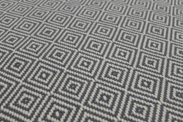 Flatweave Stair runners, Diamond Nickel