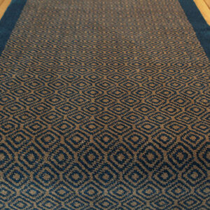 Axminster Stair runners, Diamond, Grey & Peacock
