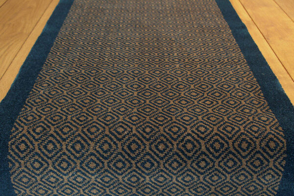 Axminster Stair runners, Diamond, Grey & Peacock