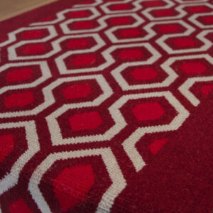Axminster Stair runners, Hex, Garance, Ecarlate & Beige