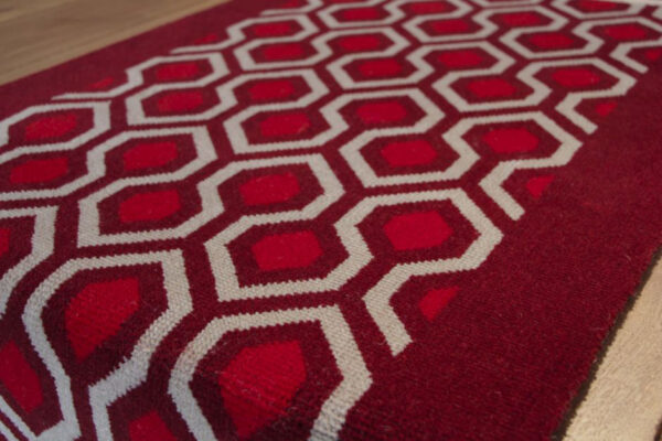 Axminster Stair runners, Hex, Garance, Ecarlate & Beige