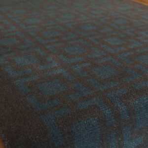 Axminster Stair runners, Square, Gris & Ocean