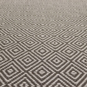 Flatweave Stair runners, Diamond Ivory