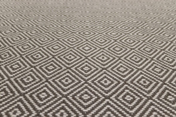 Flatweave Stair runners, Diamond Ivory