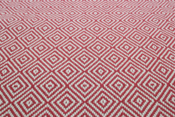 Flatweave Stair runners, Diamond Rouge