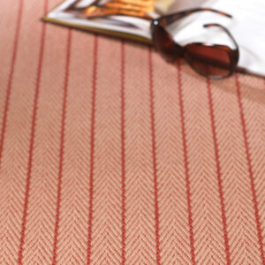 Flatweave Stair runners, Stripes Claire, Rust CF03