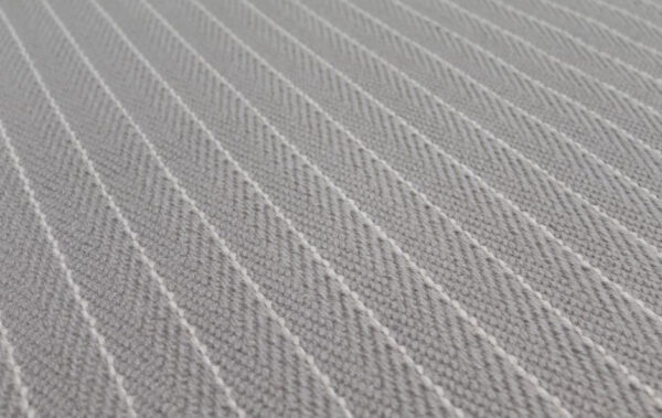 Flatweave Stair runners, Stripes Claire, Pebble CF06