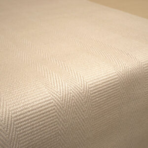 Flatweave Stair runner, Kelly Solid Ivory KS01