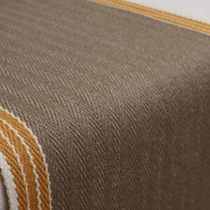 Flatweave Stair runner, Stripes Finley FG02 Taupe & Masala