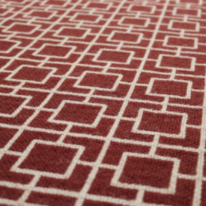 Pure wool Stair runners, Flatweave Tamar Burnt Sienna, Putty
