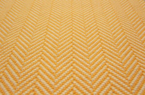 Flatweave Stair runners, Herringbone Marigold