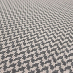 Pure wool Stair runners, Houndstooth Nickel (Min. Order of 20 lin.m)