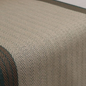 Flatweave Stair runner, Stripes Finley FG05 Putty & Spruce