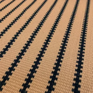 Flatweave Stair runner, Stripes ZIP18 Miel & Black